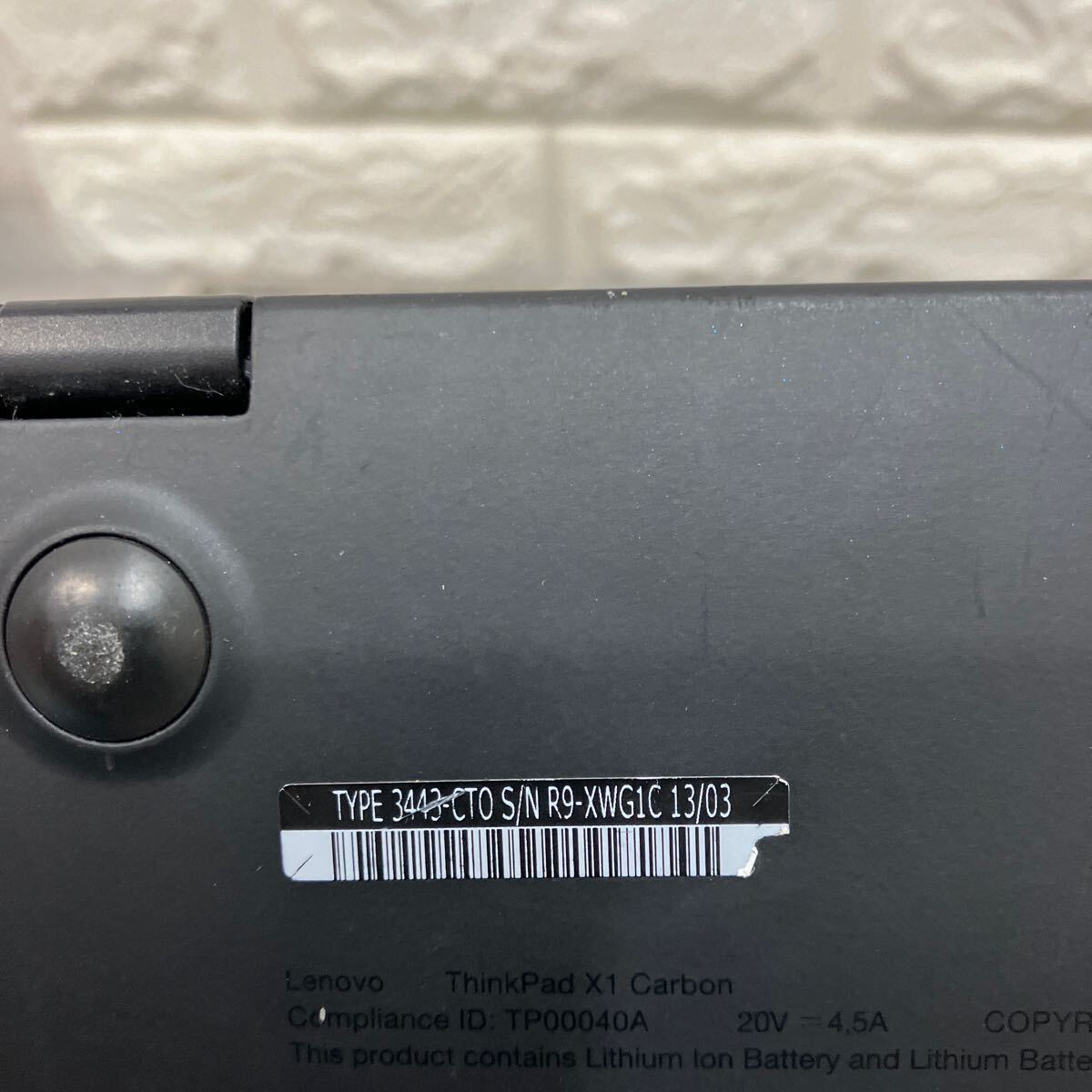B159 Lenovo ThinkPad X1 carbon Core i5 3427U メモリ8GB_画像5