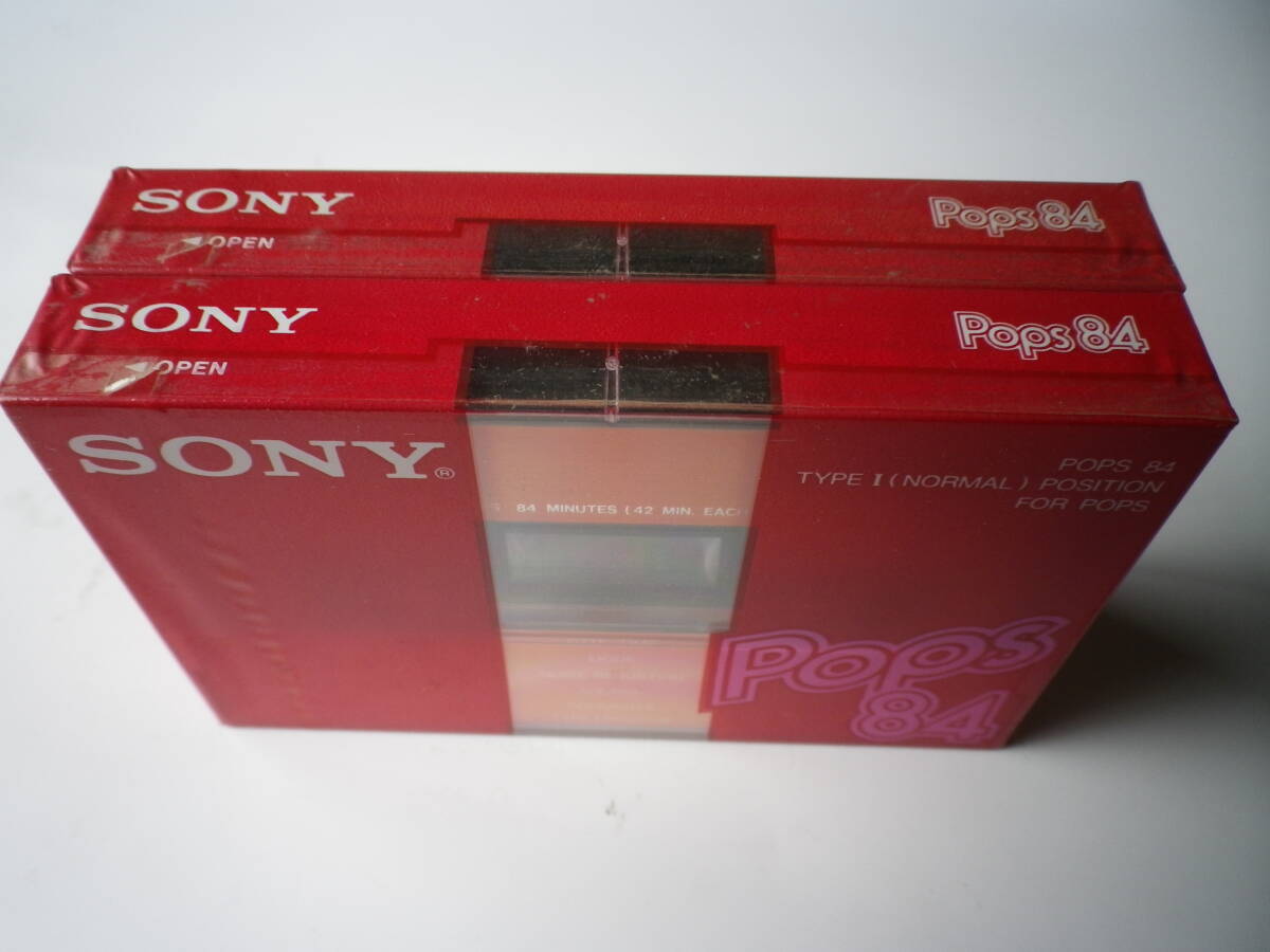 **[SONY Pops84 / Sony audio tape × 2 ps ]**