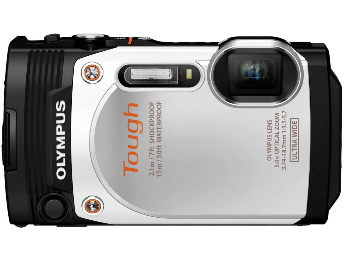 ★１円スタート★新品未使用（起動確認済み）★OLYMPUS STYLUS TG-860 Tough ホワイト オリンパス 防水 デジカメ