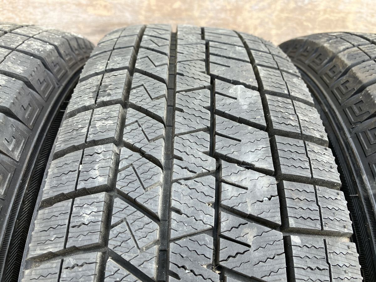 バリ山 FEID 14インチ 5.5J PCD100 4穴 ET38 ダンロップ WINTERMAXX03 185/70R14 2020年製 4本 _画像8