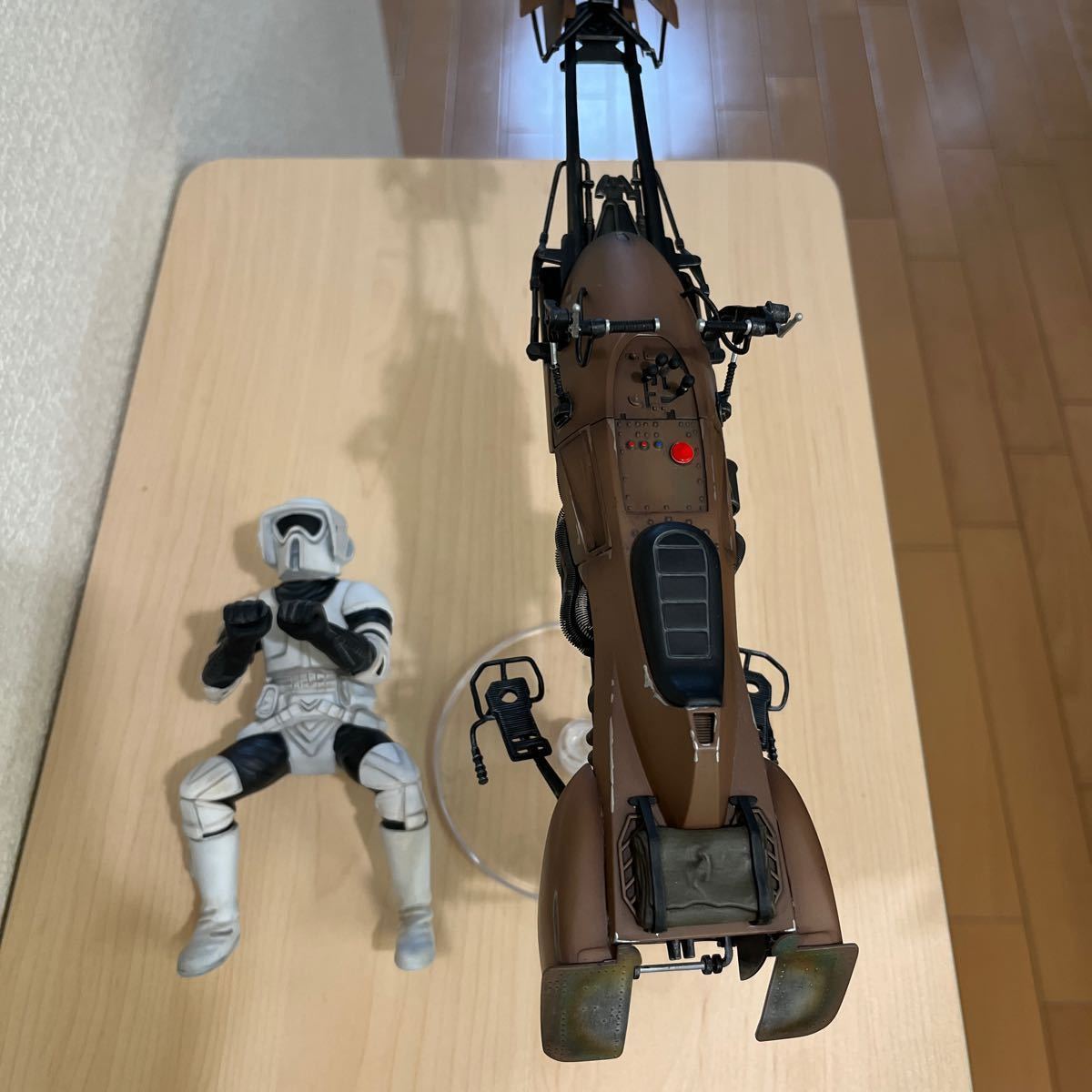mpc製スターウォーズスピーダーバイク素人制作品 - スター mpc製スターウォーズスピーダーバイク素人制作品 - スター