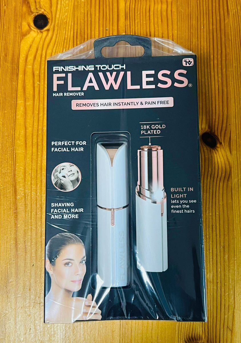 FINISHING TOUCH フローレス　ホワイト新品未使用品替え刃2個セット flawless電気シェーバー シェーバー FLAWLESS フローレス_画像2