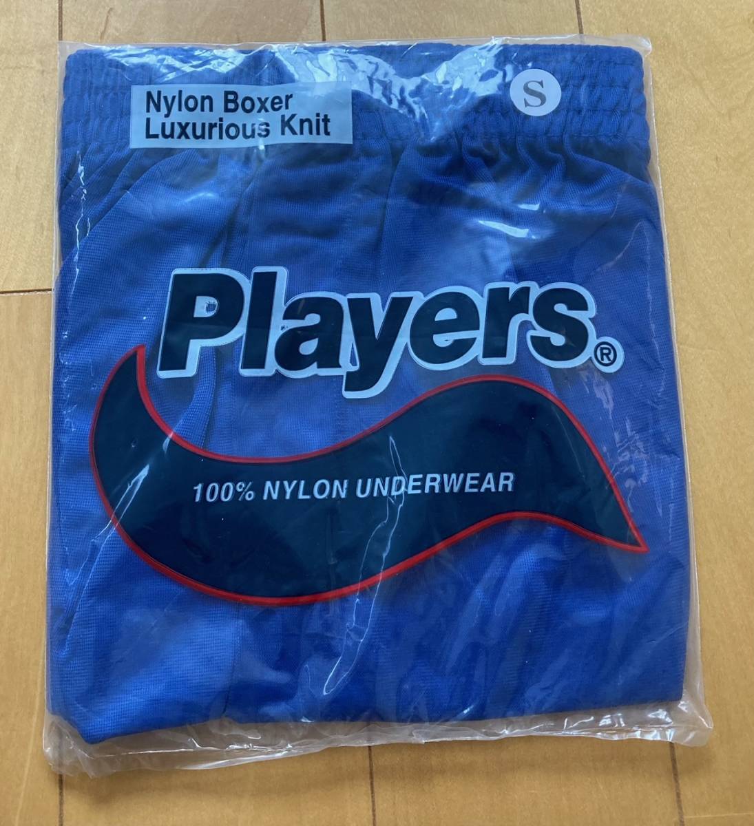 Players nylon boxer shorts royal blue American S size unopened unused goods ②