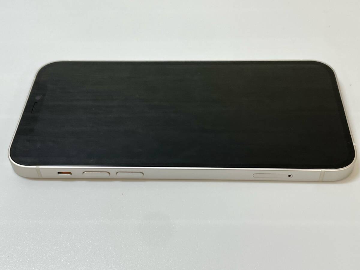 FS2543 iPhone12 256GB ホワイト 白 バッテリー80％ SIMフリー 判定〇 UQmobile 初期化済 動作OK Apple スマートフォン 現状品_画像9