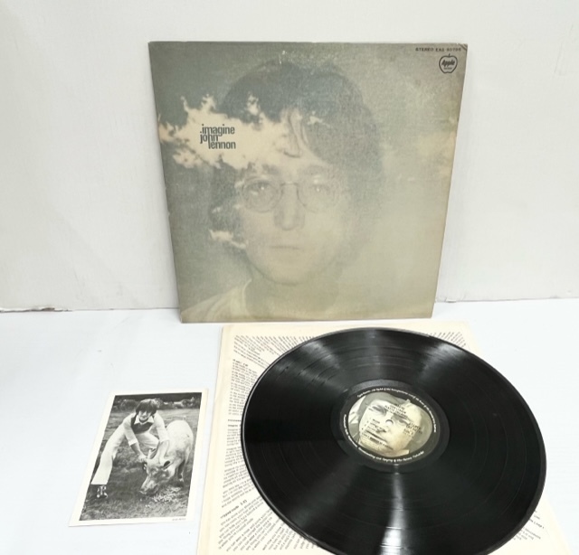 IYS66908 John Lennon ジョン・レノン Imagine イマジン 12インチ Apple Records EAS-80705 ロック 現状品の画像1