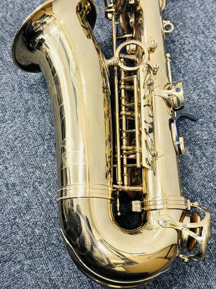 IYS66170 SELMER 80 Super Action SERIE II テナーサックス シリーズ2 セルマー 46万番台 ハードケース 動作未確認 ジャンク品 同梱不可_画像3