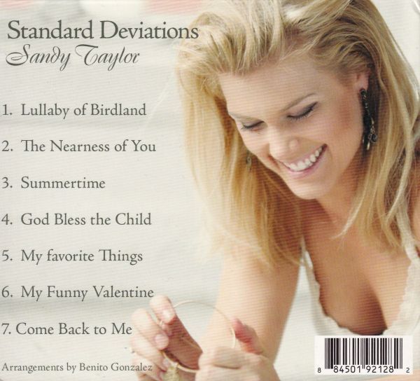 Sandy Taylor / Standard DeViations ( self . work foreign record teji pack CD)