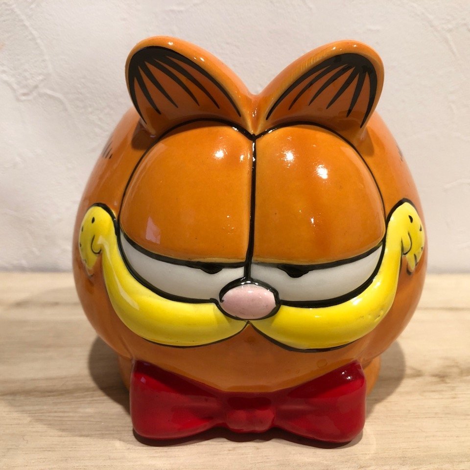 CC Garfield кружка керамика Garfield Showa Retro украшение кошка кошка интерьер произведение искусства garfield Piggy bank ( контрольный номер 001