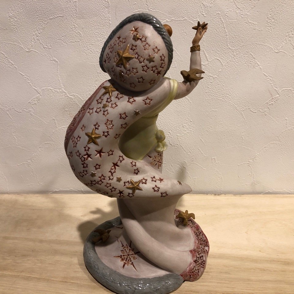 LENOXre knock sJAPAN керамика женщина снег птица звезда кукла figi Lynn . предмет керамика смешанные товары интерьер украшение Vintage управление 001