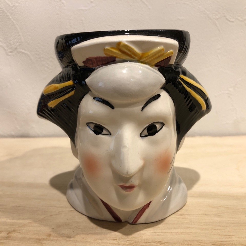 Sigma the Taste Setter kabuki　歌舞伎役者　歌舞伎　日本製　マグカップ　ビンテージ　vintage レトロ　（管理番号001）_画像1