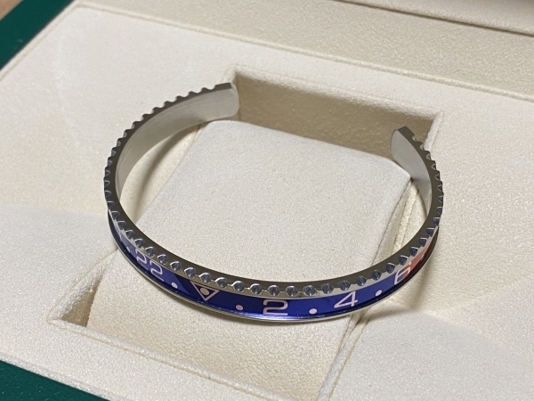 Speed bracelet コーク レッド＆ブルー スピードブレスレット ブレスレット バングル 【ロレックス ROLEX GMTマスター2 GMTマスター 等に]_画像1