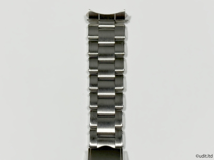 ラグ幅:20mm リベット ヘアライン ブレスレット 腕時計ベルト ステンレス バンド 【ロレックス ROLEX 対応 旧サブマリーナ GMTマスター2】の画像5