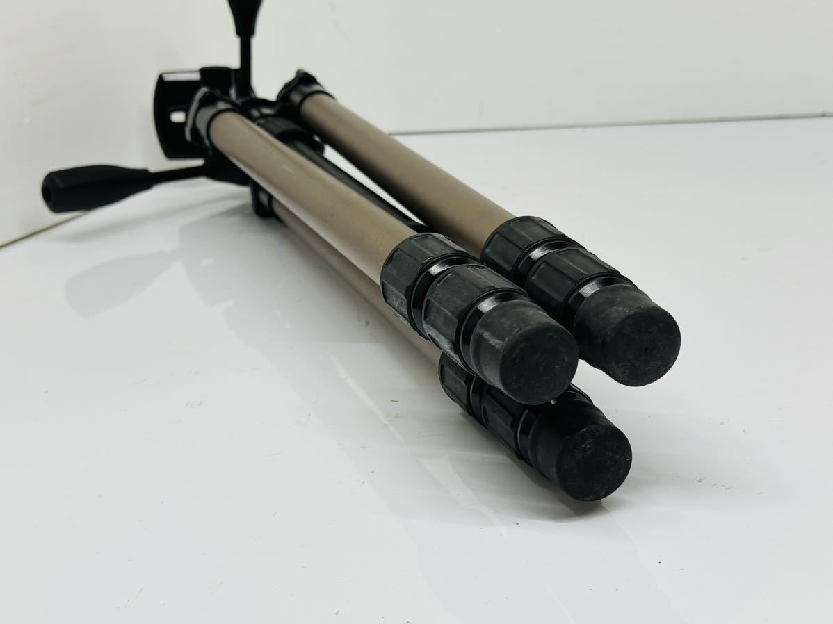 SLIK PRO 803 CF カーボン三脚本体・雲台 セット CARBON FIBER LEGS MADE BY SLIK 中古品 管理番号 02203_画像7