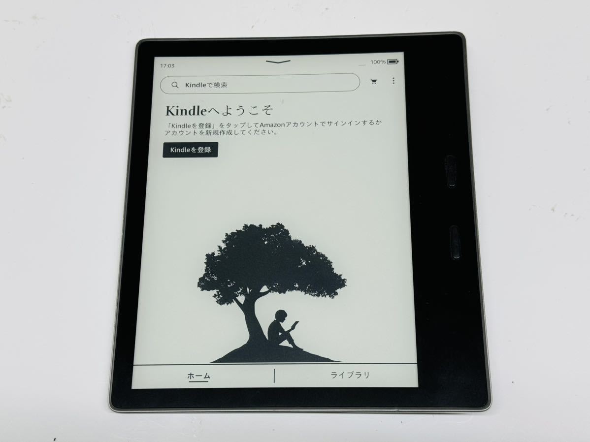 ★Amazon Kindle Oasis 第9世代 Wi-Fi 32GB CW24Wi 電子書籍リーダー 初期化済み 広告あり 動作品 管理番号02206_画像4