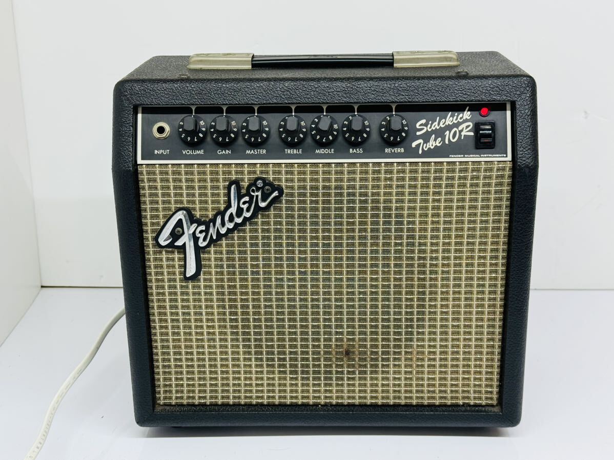 Fender Japan SIDEKICK REVERB10 TUBE 10R Sidekick Tube 10R ギターアンプ 現状品 真空管付属 管理番号03048の画像1