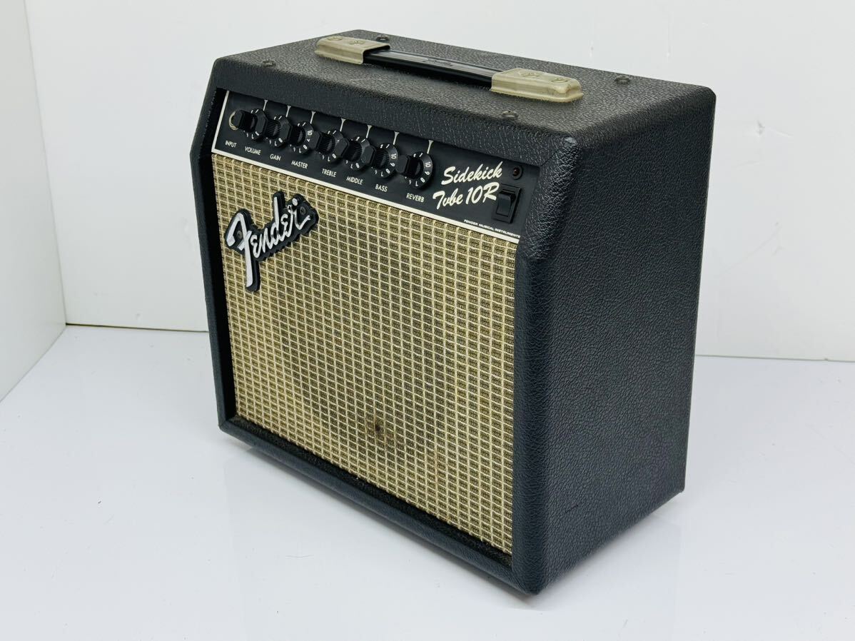 Fender Japan SIDEKICK REVERB10 TUBE 10R Sidekick Tube 10R ギターアンプ 現状品 真空管付属 管理番号03048の画像7