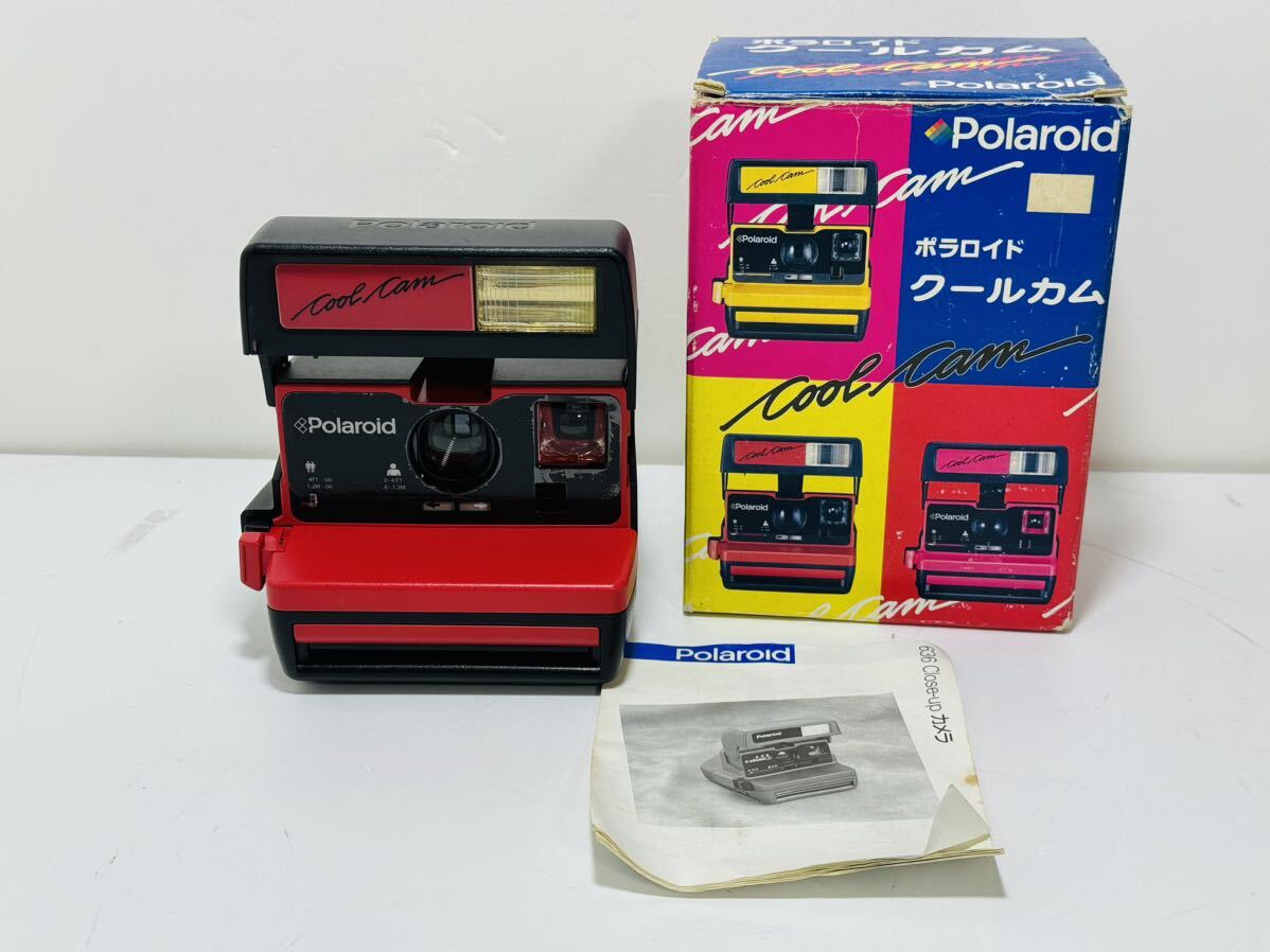 Polaroid Cool Cam ポラロイド クールカム インスタントカメラ 箱付き 未チェック 現状品 管理番号03075_画像1