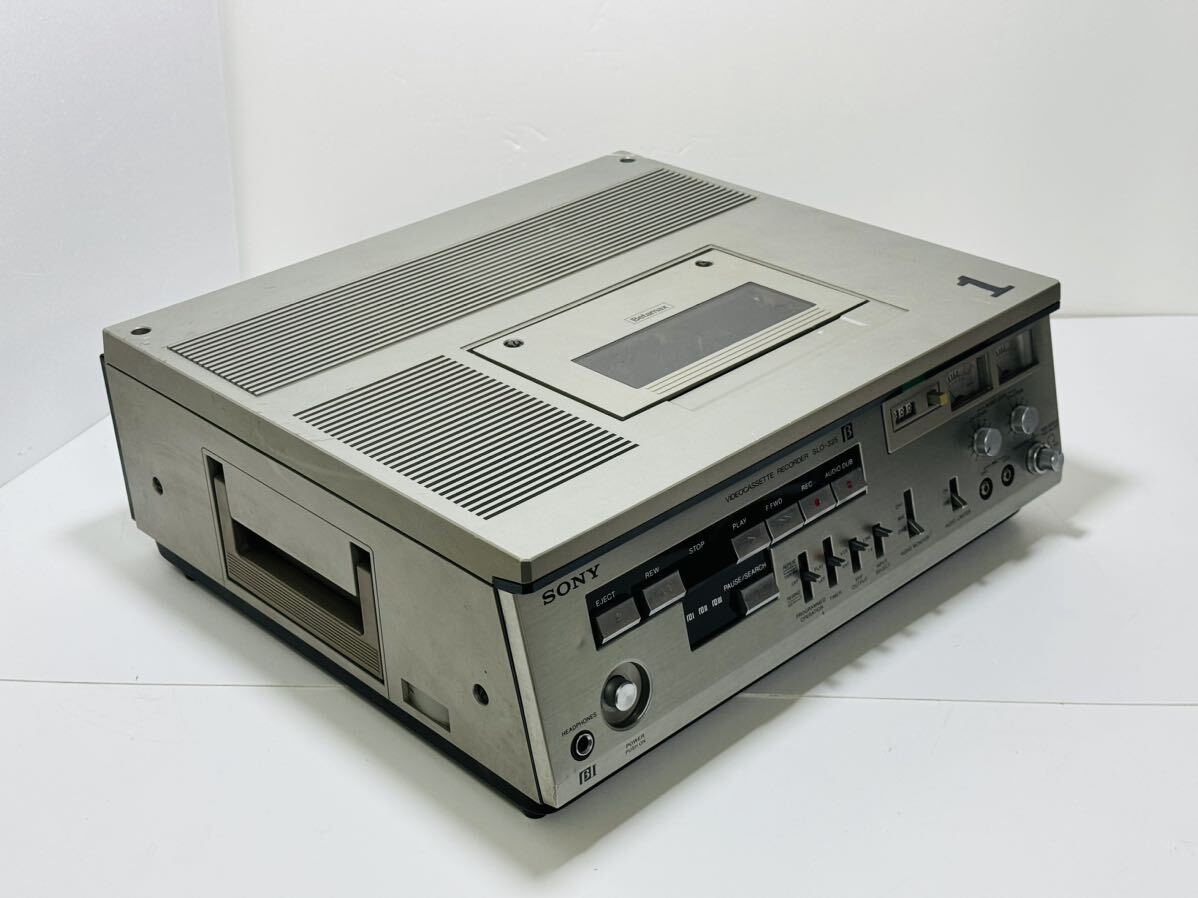 SONY SLO-325 β ベータ ビデオカセットレコーダー 通電確認のみ 現状品 管理番号03085の画像7