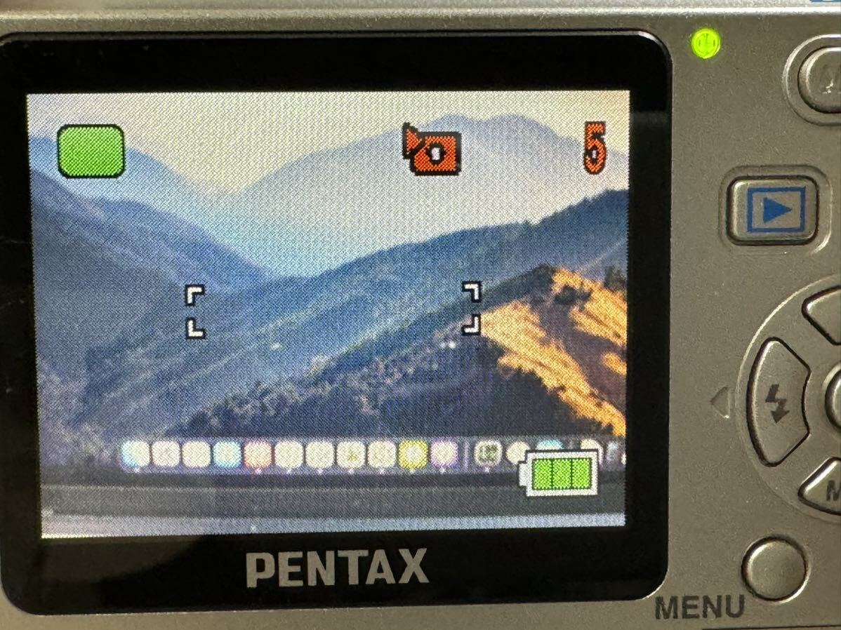 ★PENTAX コンパクトデジタルカメラ デジカメ Optio E50 管理番号03144の画像9