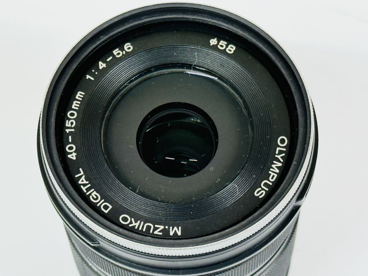 ★OLYMPUS M.ZUIKO DIGITAL 40-150mm 1:4-5.6 R ED MSC オリンパス 望遠レンズ 未チェック 現状品 管理番号03173の画像4