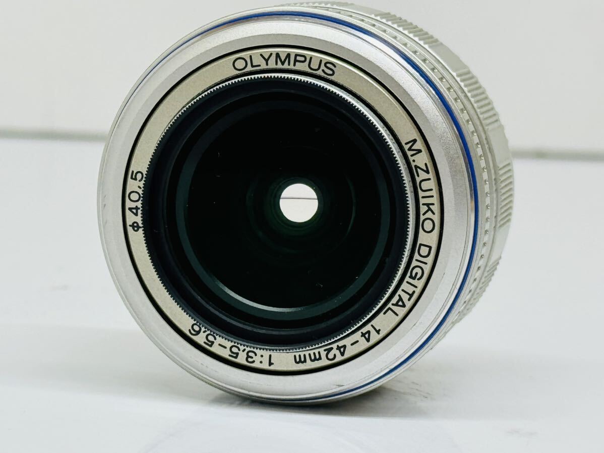 ★OLYMPUS M.ZUIKO DIGITAL 14-42mm 1:3.5-5.6 L ED レンズ 未チェック 現状品 管理番号03175の画像1
