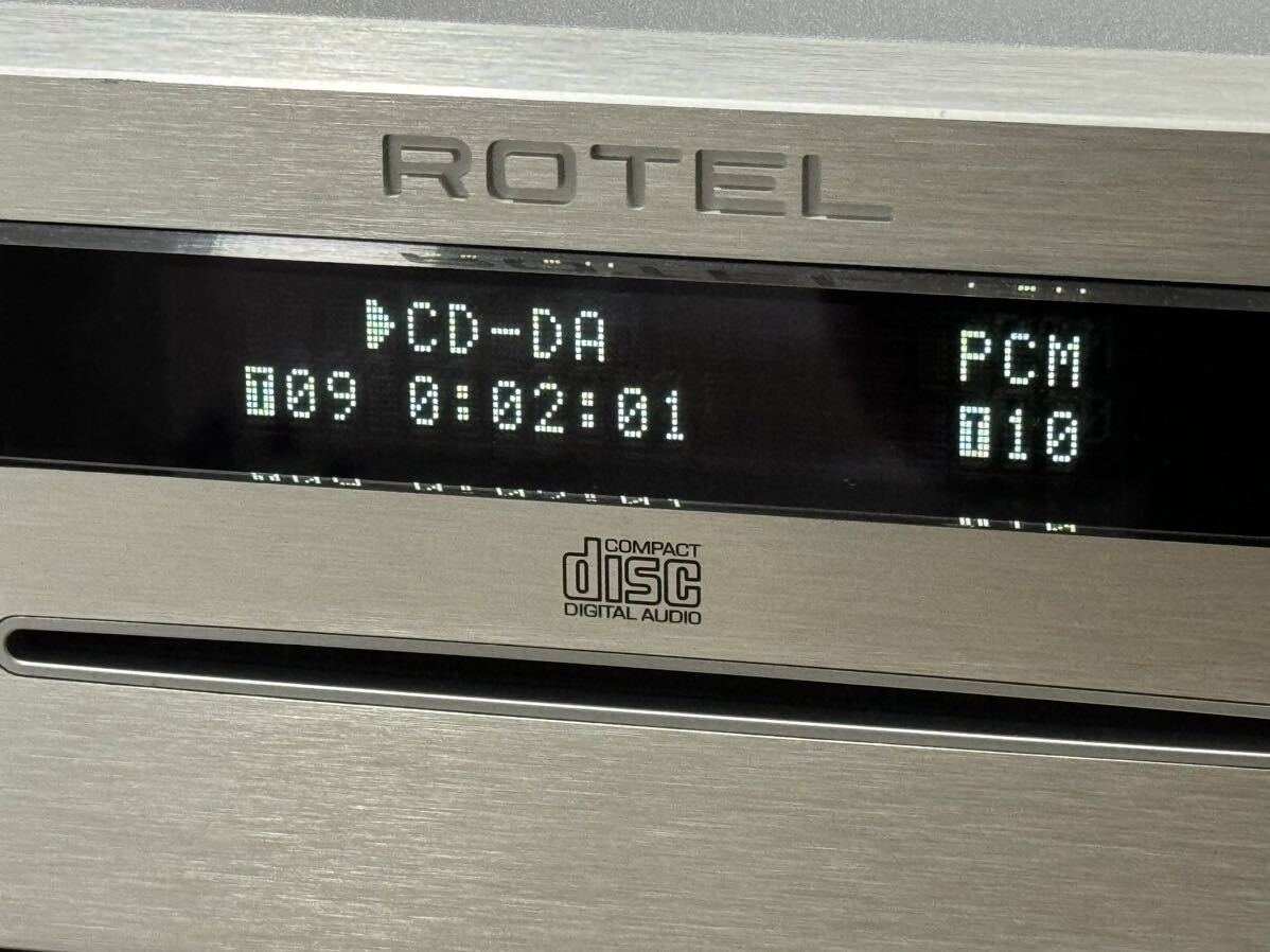 ★ROTEL RCD-1570 CDプレーヤー ローテル 音響機材 オーディオ CD再生確認済み リモコン付属 現状品 管理番号03213_画像10
