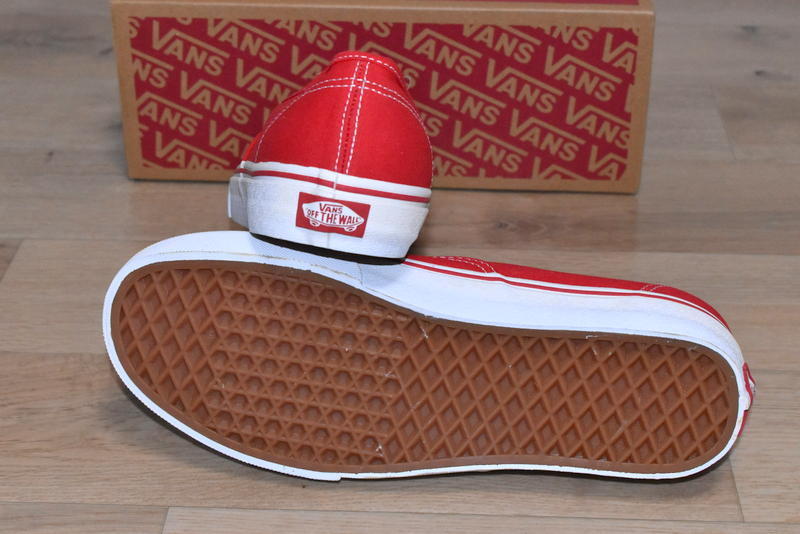 【訳あり品】新品 VANS オーセンティック 27cm AUTHENTIC VN000EE3RED バンズ ★の画像4