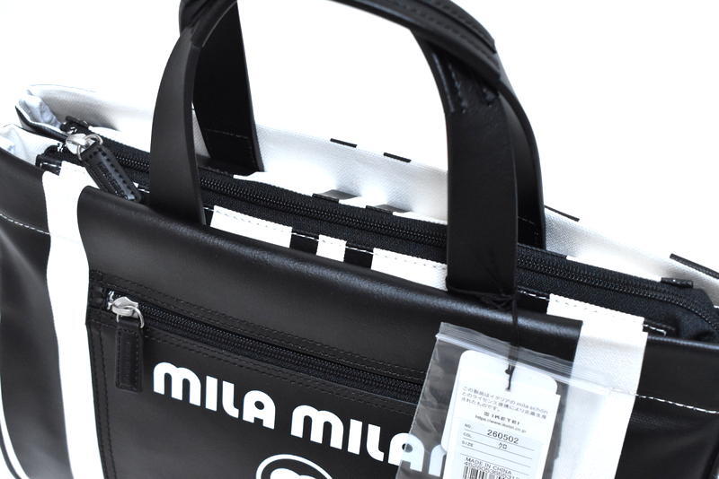 【定価19800円】新品 mila milan ミラ・ミラン ミーチョ A4サイズ トートバッグ 260502 IKETEI イケテイ_画像9