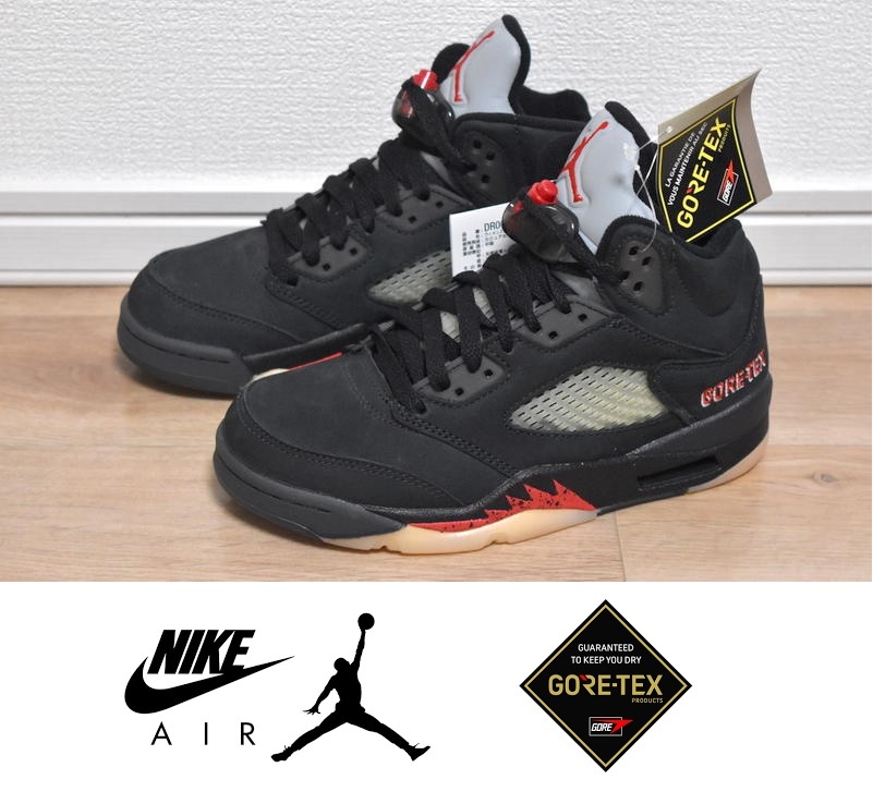 【送料無料】新品 NIKE WMNS AIR JORDAN 5 RETRO GTX "Off-Noir" 22cm DR0092-001 ジョーダン ゴアテックス レトロ_画像1