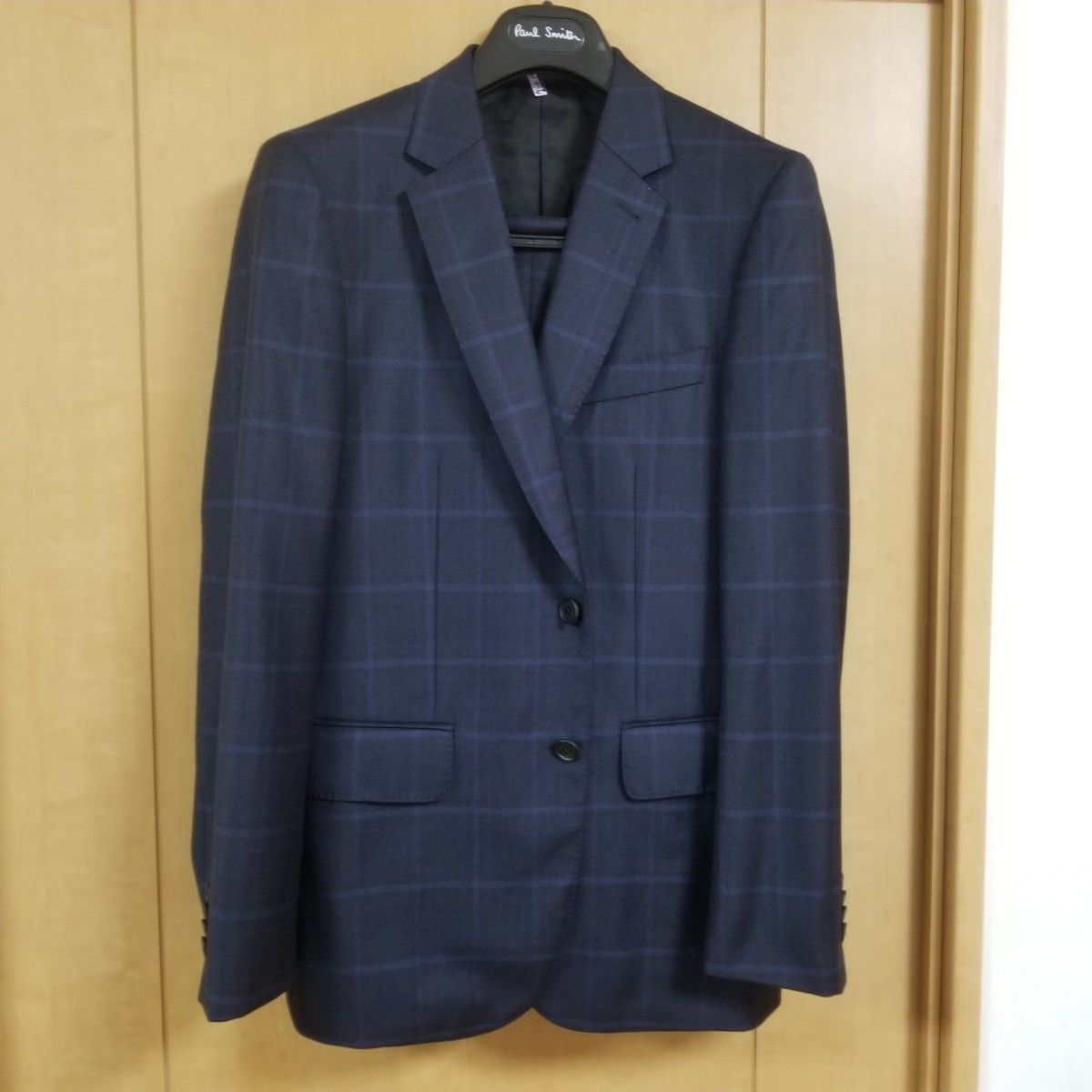 Paul smith Suit 国内正規品　チェック柄　DORMEUIL社