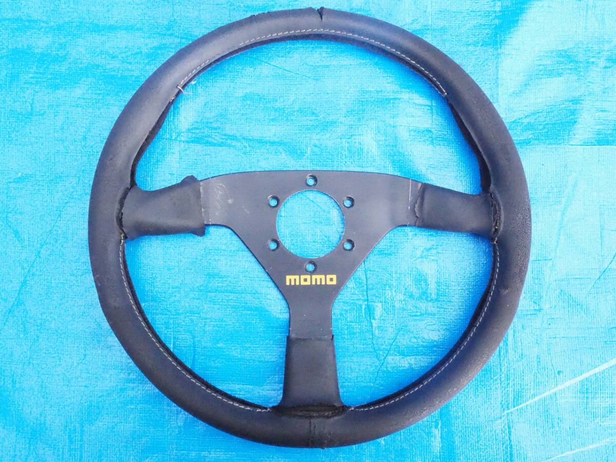  "Momo" steering wheel Momo stearing wheel non-genuin handle used MOMO 35 34 steering gear steering wheel AC2-123