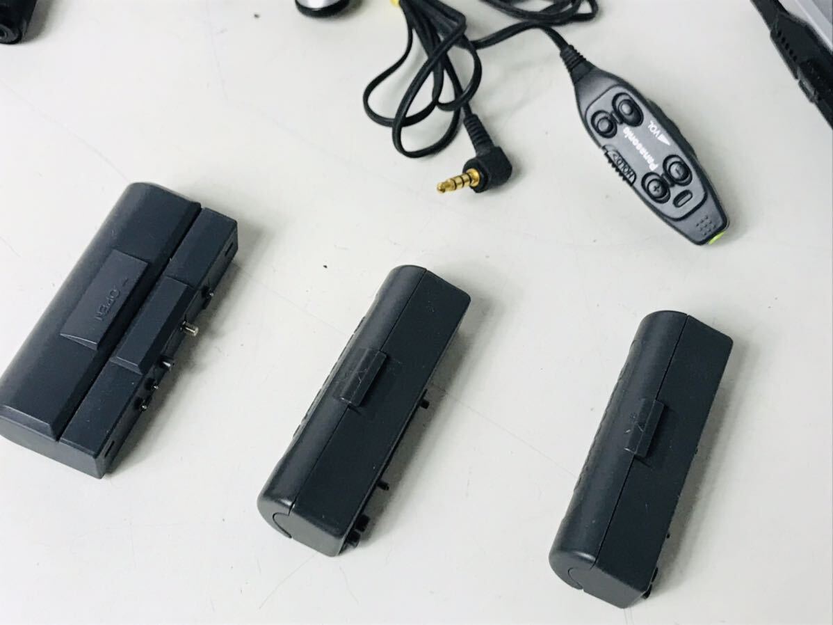  портативный плеер дистанционный пульт батарейка кейс совместно SONY Panasonic KENWOOD Sony работоспособность не проверялась Junk 