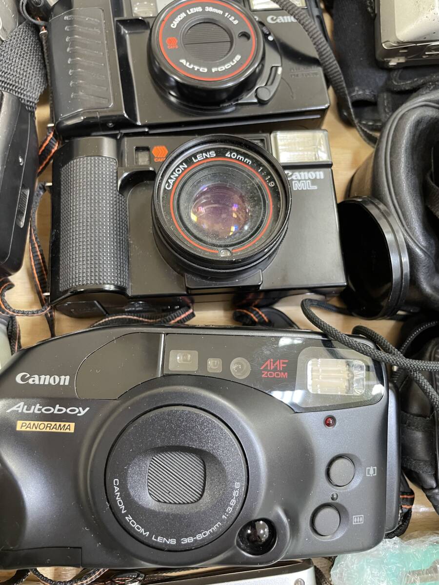 【5954】ジャンク品 カメラまとめ 16台 デジタルカメラ デジカメ フィルムカメラ FUJIFILM Canon PENTAX MINOLTA 等 現状品 中古品_画像5