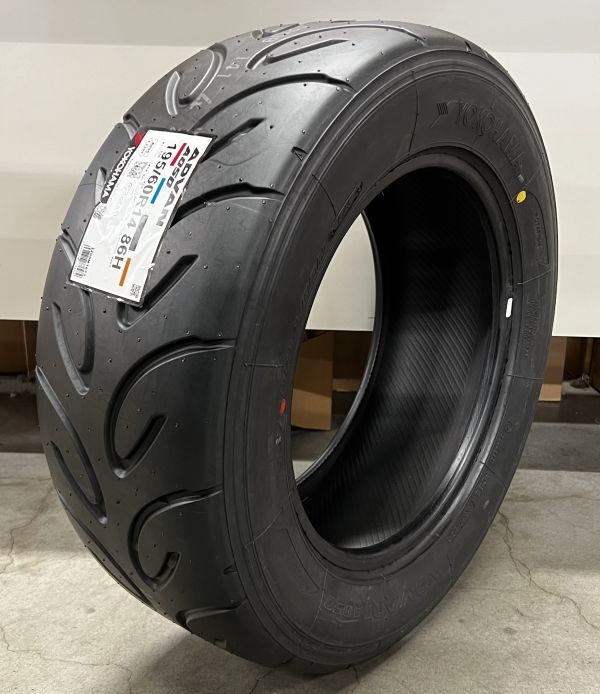 送料無料 訳あり特価4本セット 新品 ヨコハマ アドバン YOKOHAMA ADVAN A050 195/60R14 86H G/Sコンパウンド F3396 2023年製造品 Sタイヤ_画像4