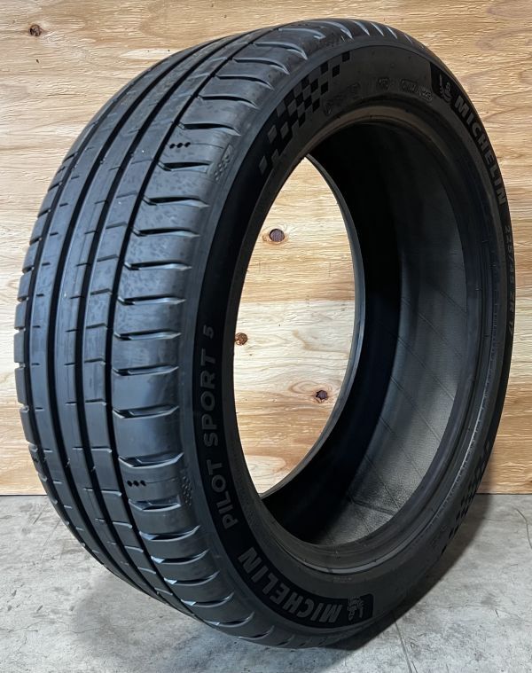 訳あり特価 サイドウォール文字形状違い 4本セット 新品 MICHELIN ミシュラン パイロットスポーツ5 PILOT SPORT 5 PS5 225/45R17 （94Y）XL_画像1