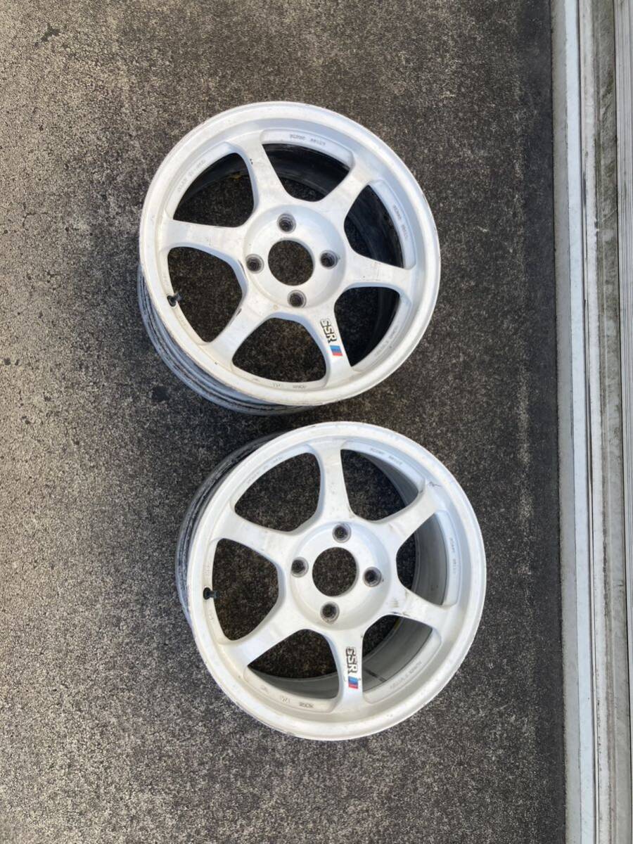 SSR タイプC 16×8j 4穴114.3 +45 2本セット　インテグラ dc2など_画像1