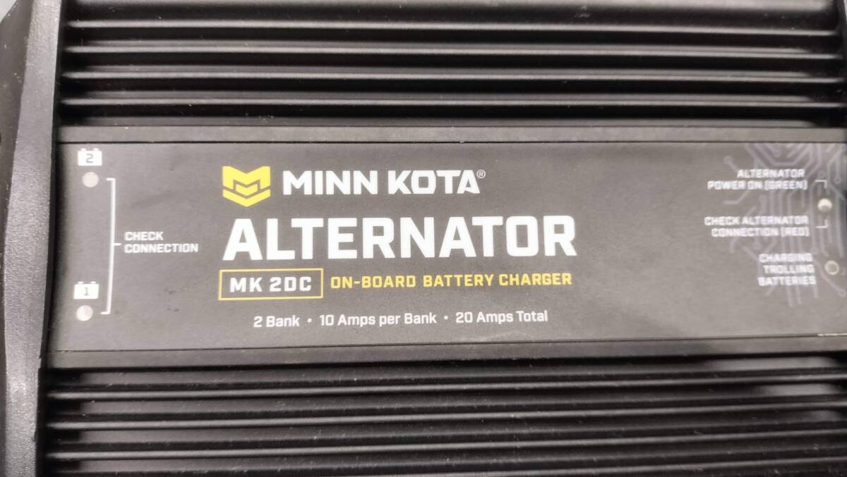 MINNKOTA/ミンコタ オルタネータチャージャ MK-2-DC　中古美品　送料無料！_画像2