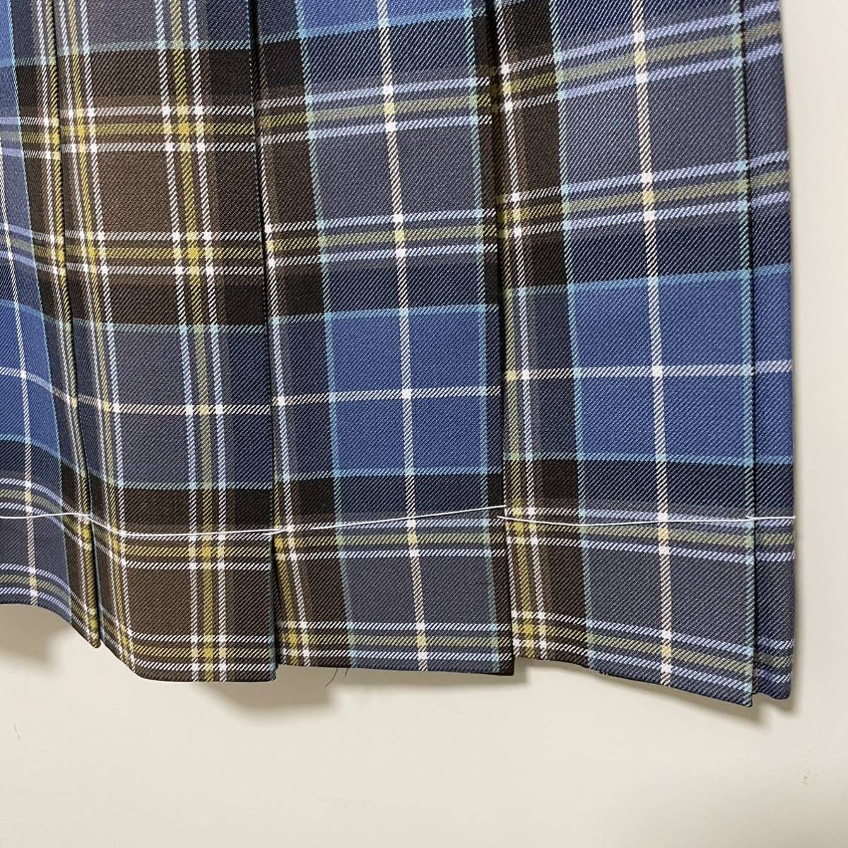 新品　品川女子学院　冬制服スカート　レプリカ　　チェックプリーツスカート　Sサイズ　コスプレ衣装