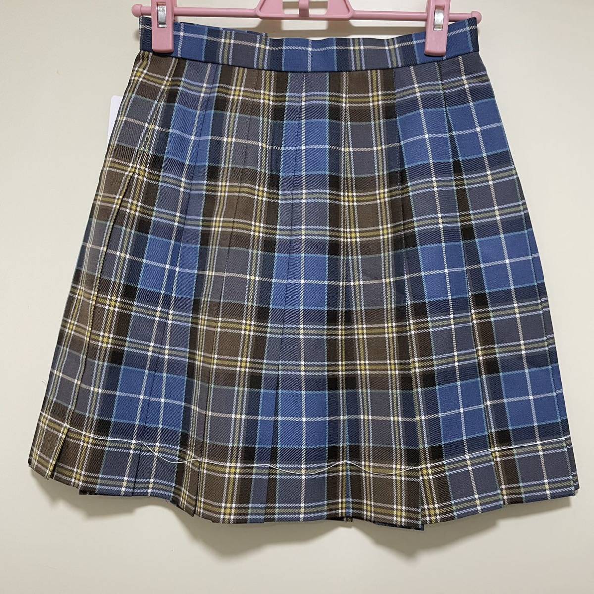 新品　品川女子学院　冬制服スカート　レプリカ　　チェックプリーツスカート　Sサイズ　コスプレ衣装