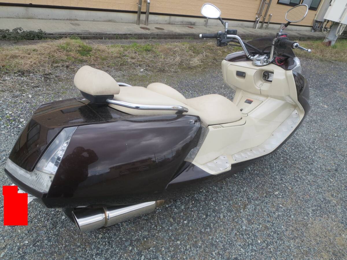 即決価格 ヤマハ マグザム250（SG21J) エンジン始動OK ビッグスクーター 三重県発 11228キロの画像6