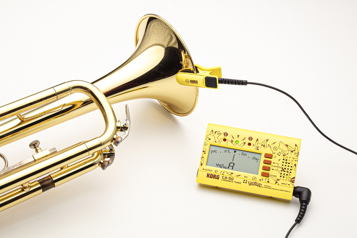 チューナー KORG×PoKeMon コルグ×ポケモン Chromatic Tuner & Contact Microphone ピカチュウ CA-50 新品