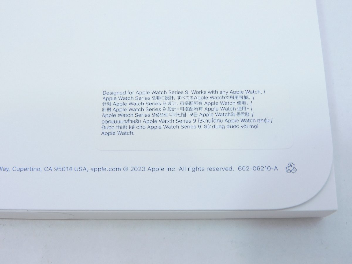 【未開封品】Apple Watch Series9 45mm GPS MR9G3J/A A2980 (ピンクアルミニウムケース/ライトピンクスポーツバンド S/M)[B176T004]_画像6