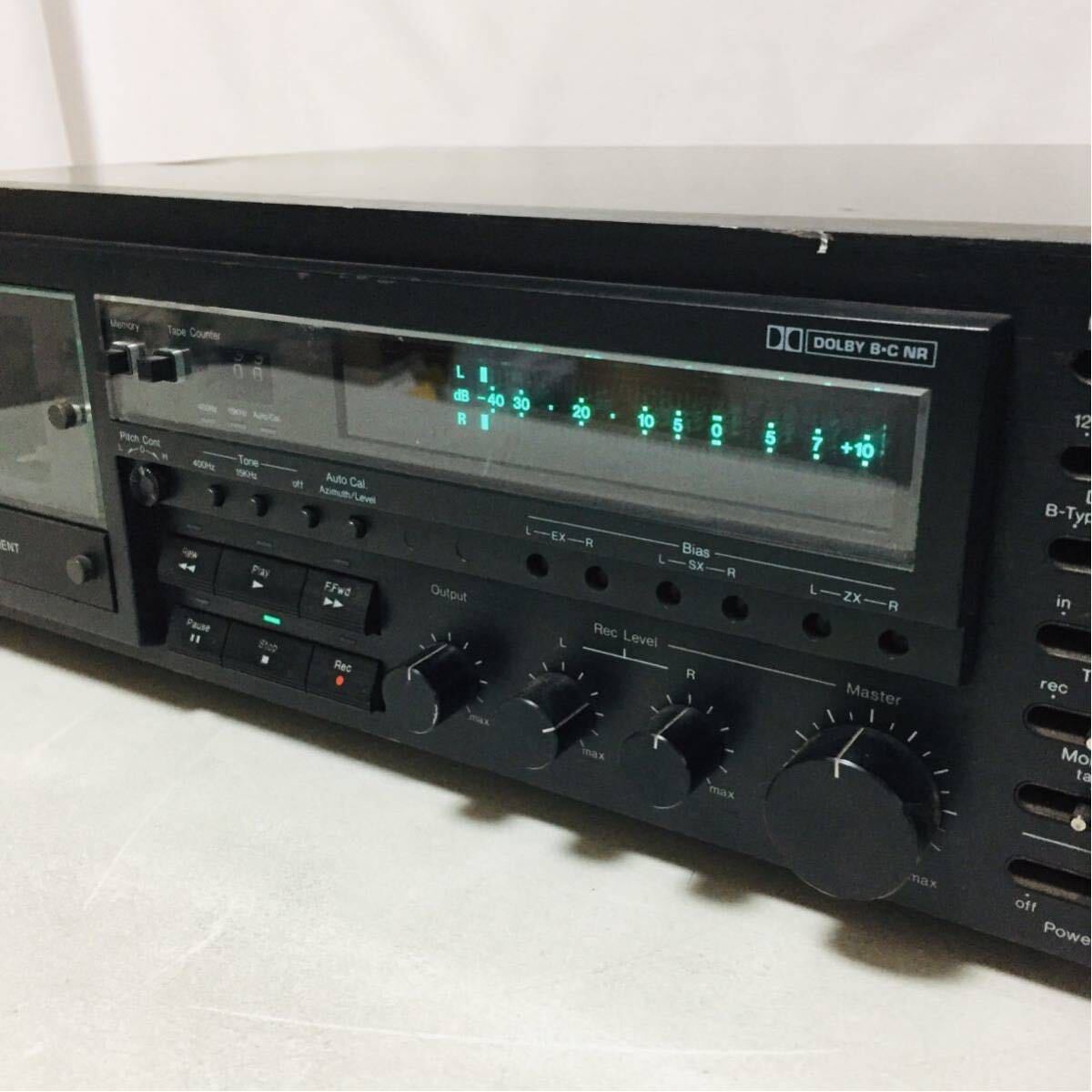 Nakamichi ナカミチ カセットデッキ 682ZX 通電のみ確認 n0204_画像2