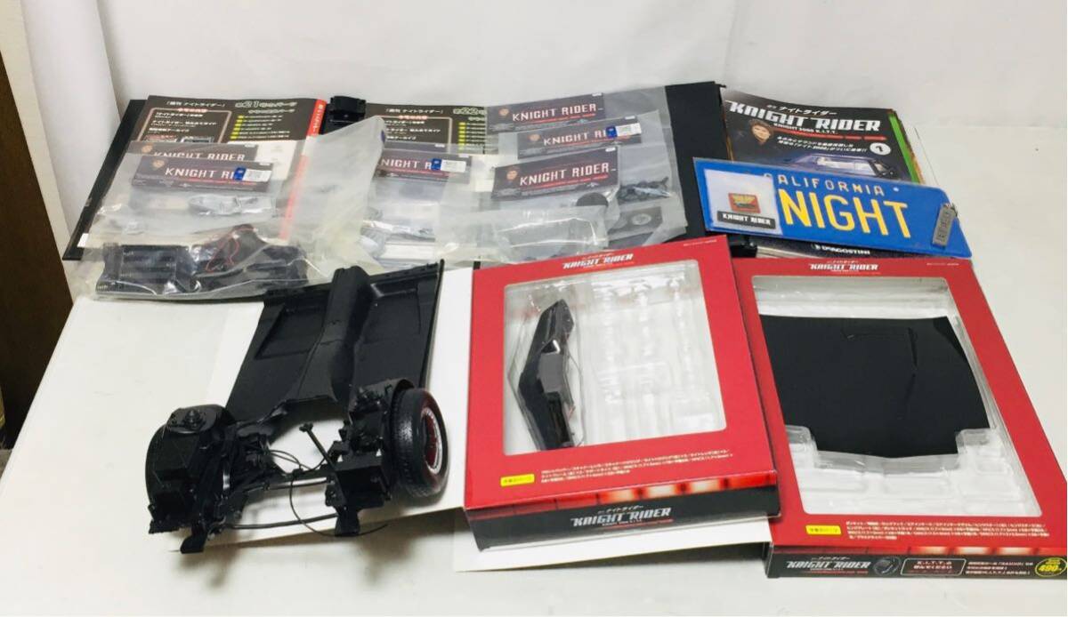 DeAGOSTINI ディアゴスティーニ ナイトライダ- KNIGHT RIDER KNIGHT2000 28-110巻まで未使用です。その他詳細は商品説明をご確認下さい。の画像2