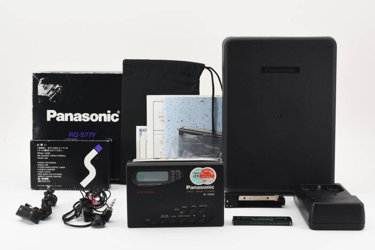 Panasonic パナソニック RQ-S77F カセットプレーヤー ウォークマン 動作確認済 0225_画像1