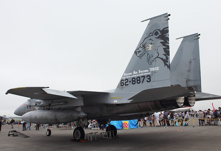 千歳基地　第２０１飛行隊Ｆ-15ファイティングベアーパッチ_画像3