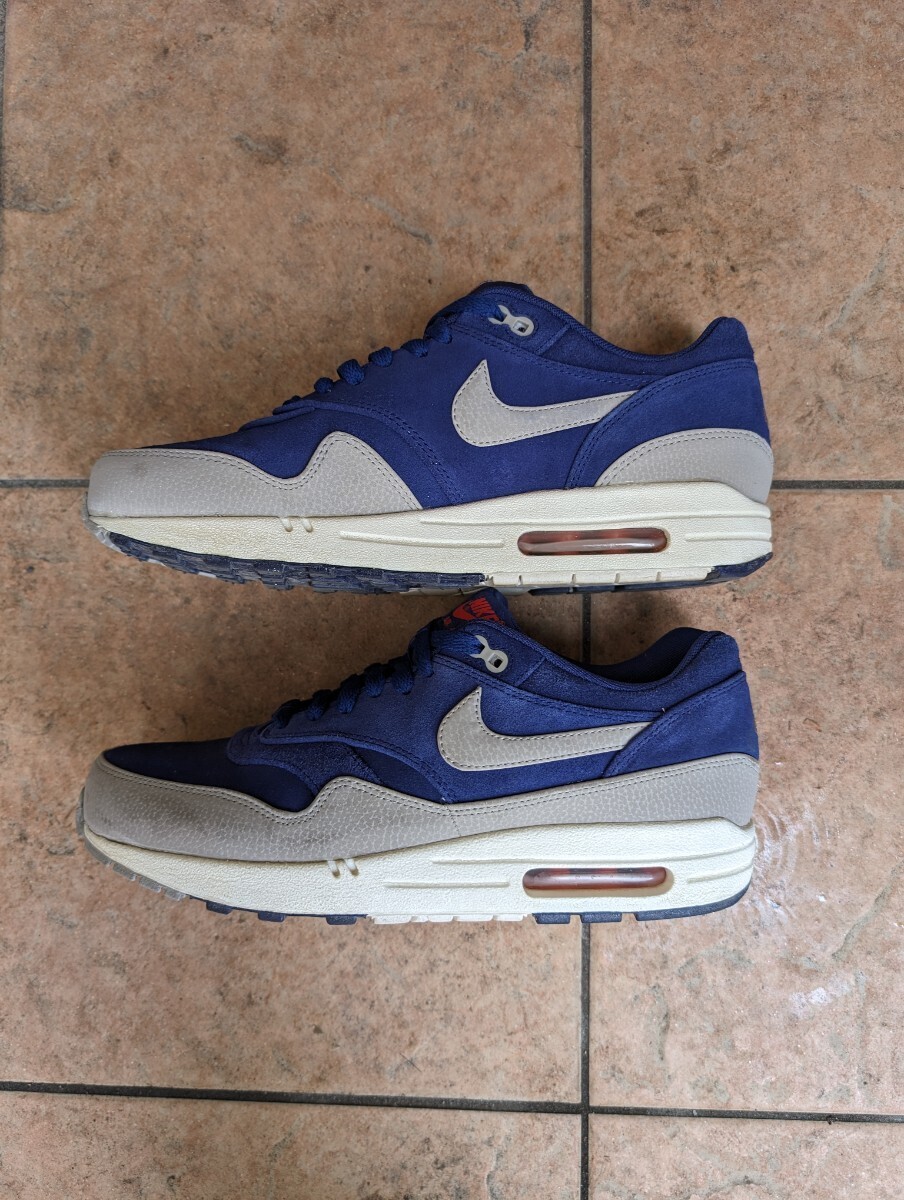 NIKE air max 1deep royal granite 27.5cm 数回着用　_画像4