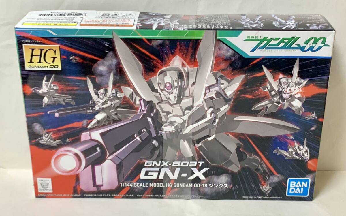 【新品・迅速発送・おまとめ可】HG 1/144 GNX-603T ジンクス 機動戦士ガンダム00 (未組立品) GN-X_画像1