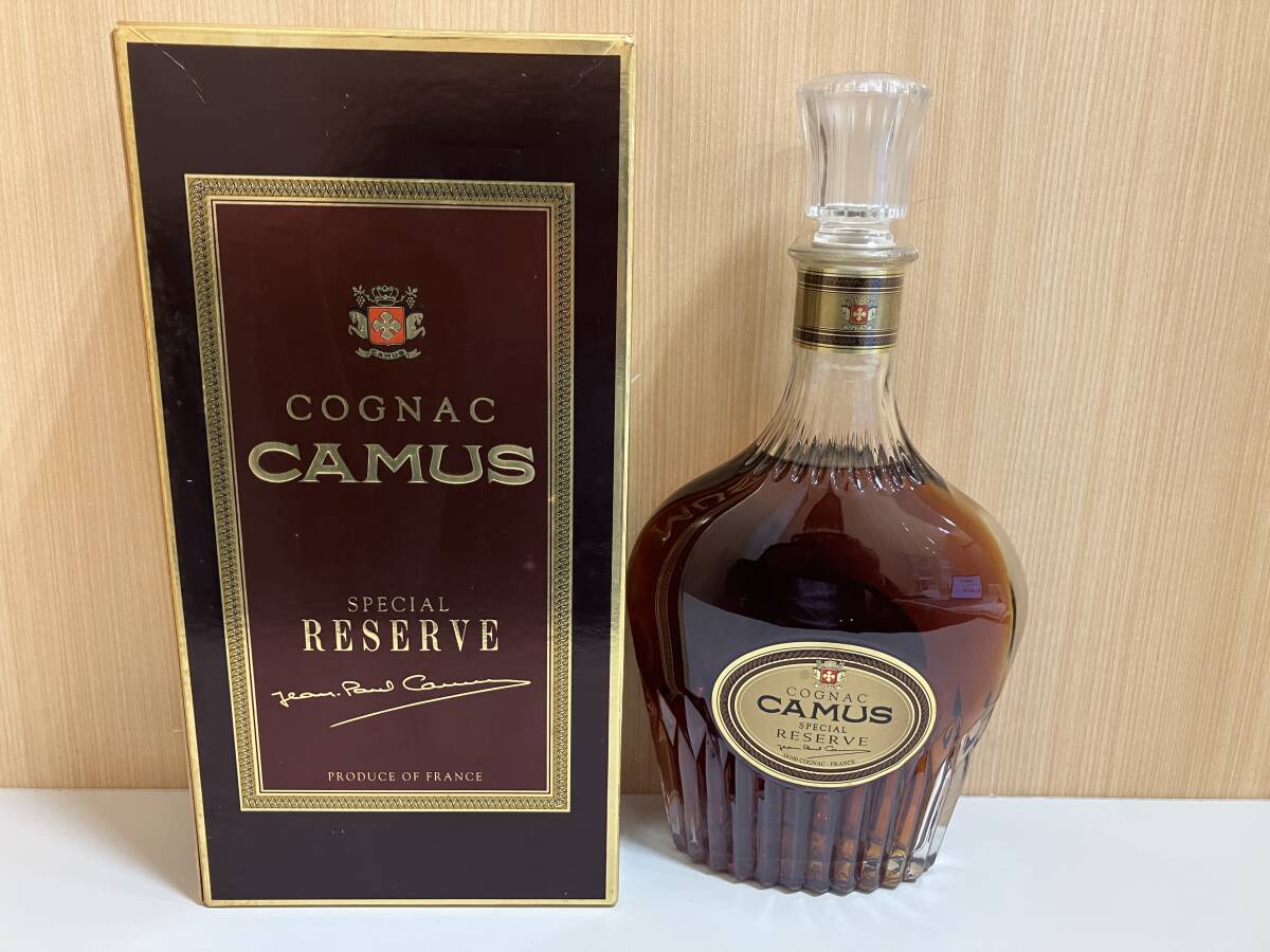 ☆ 未開栓CAMUS SPECIAL RESERVE  カミュ スペシャル リザーブ 700ml 40% 古酒 管BRARの画像1