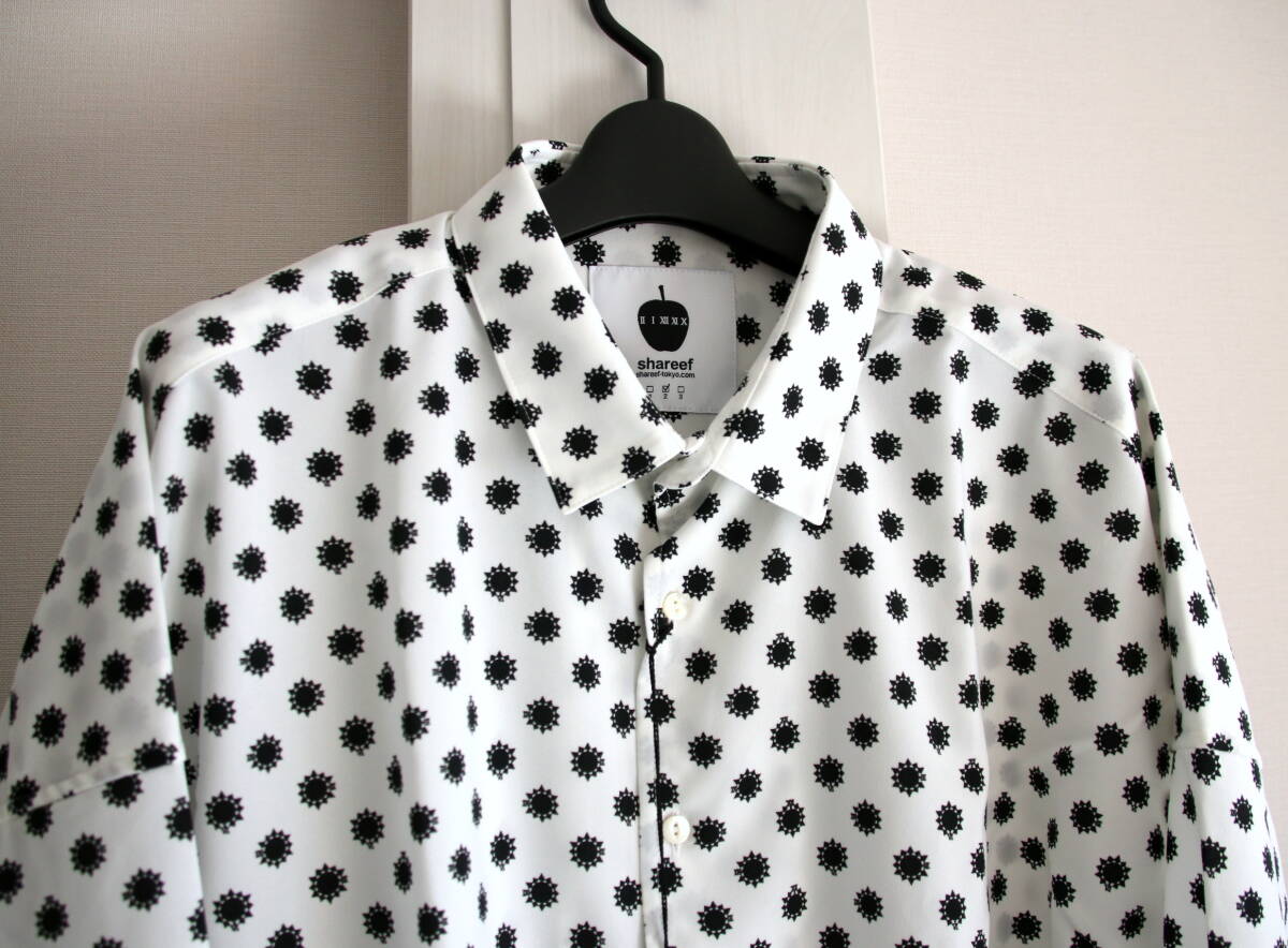 【新品】SHAREEF DOT PT LS SHIRTS シャリーフ サイズ２ Ｍ シャリーフ ドットシャツ 23533007_画像4